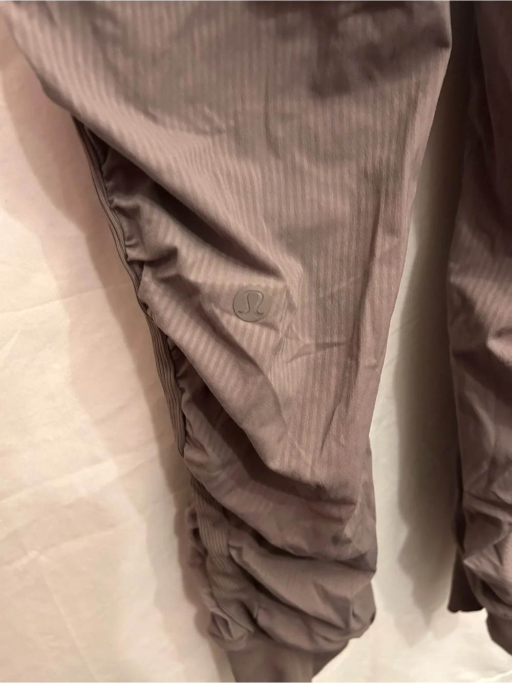 lululemon athletica Women's Taupe Drawstring Track Joggers